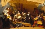 Robert Walter Weir Embarkation of the Pilgrims Spain oil painting artist